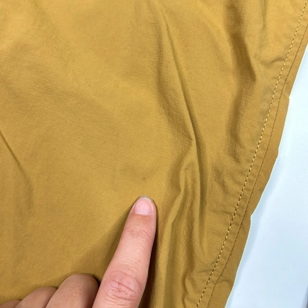 Exofficio Amphi Mustard Yellow Hiking Adventure Pants Size 28x32